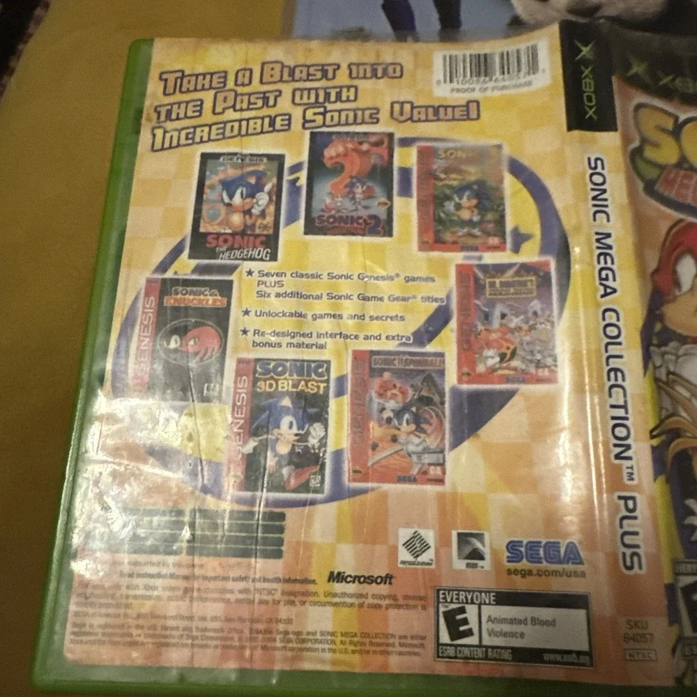 Sega sonic mega